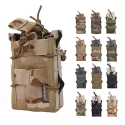 Emersongear Tactical Double Magazine Pouch Modular Molle 5.56 M4 M16 AR15 Mag Bag Airsoft Hunting Outdoor Shooting Combat Nylon
