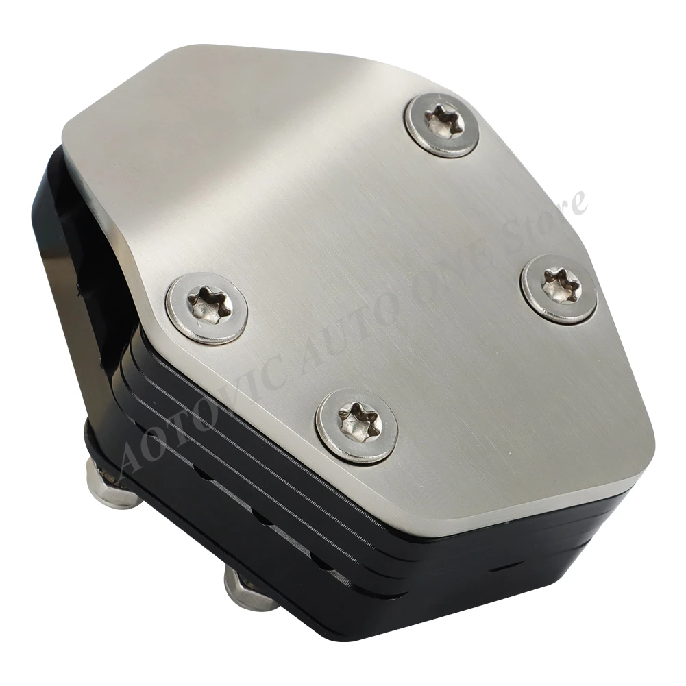 Kit de placa de soporte de extensión de caballete lateral de pie extensor de soporte multicapa de 25mm para Royal Enfield Himalayan 450 2024-2025