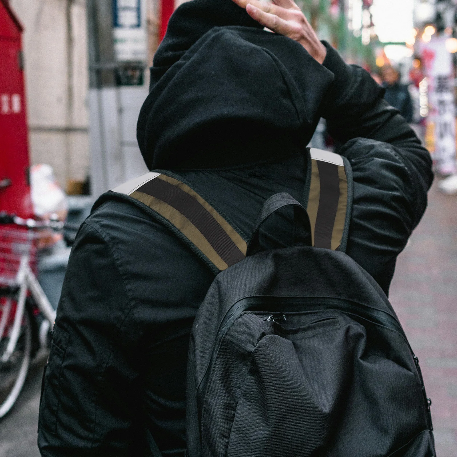 1 قطعة الأشرطة الكتف مبطن قابل للتعديل سميكة أكسفورد النسيج لحقيبة الظهر المشي لمسافات طويلة التخييم السفر في الهواء الطلق حقيبة