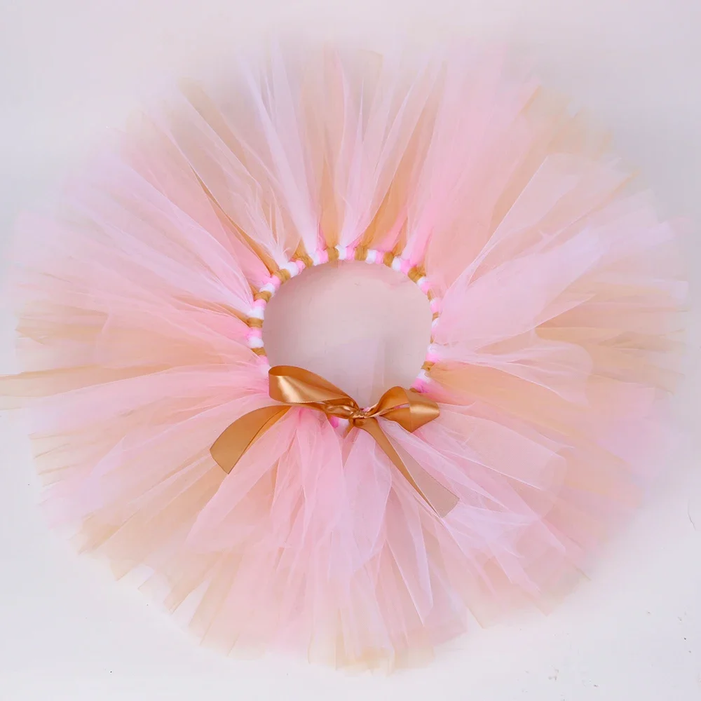 Baby Girls Easter Bunny Tutu Skirt Costume Fluffy Pink Tutu Toddler Girls Mini Tulle Skirts Rabbit Dress Up Outfit  Clothes view 6