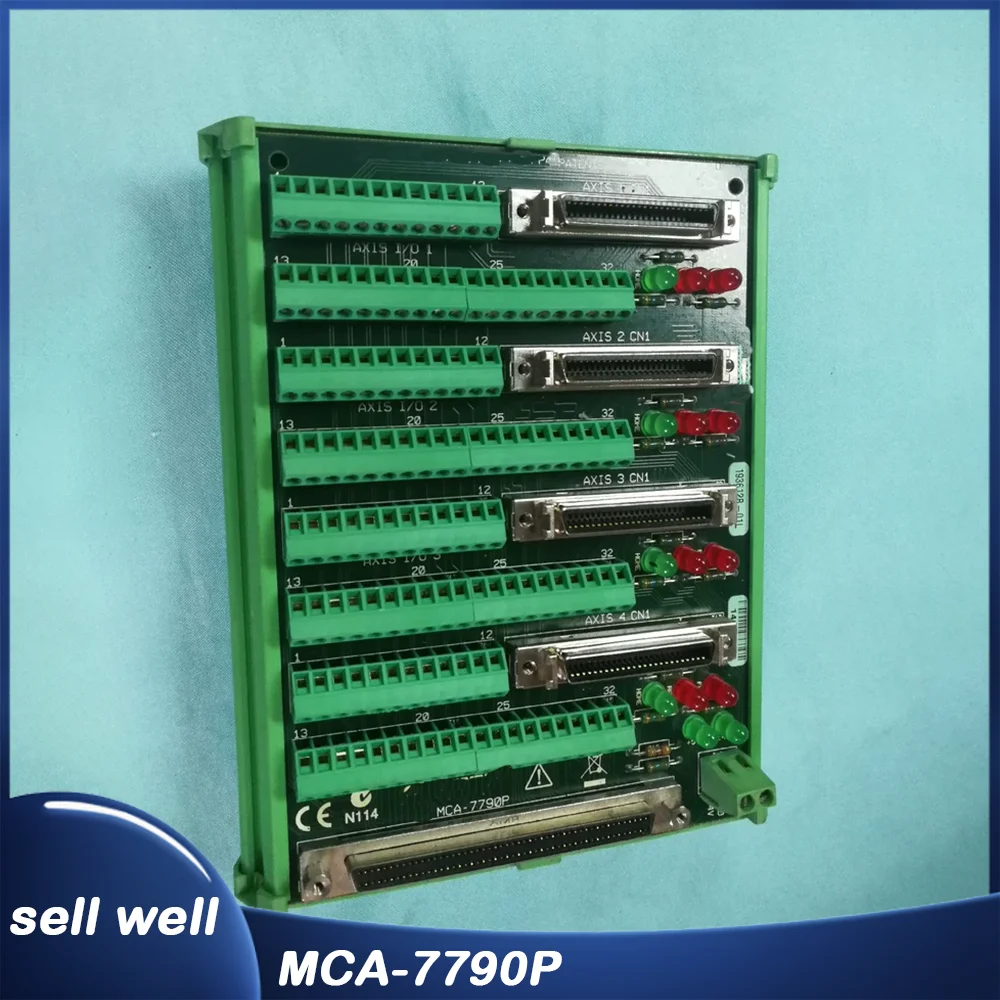 Rail-mounted wiring board MCA-7790P