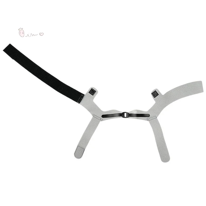 Oxygen Tube Liquid Food Duct Head Duct Fixing Strap Elastic Adjustable Tube Strap Long Term Bed Rest Oxygen Tube Fixation Device