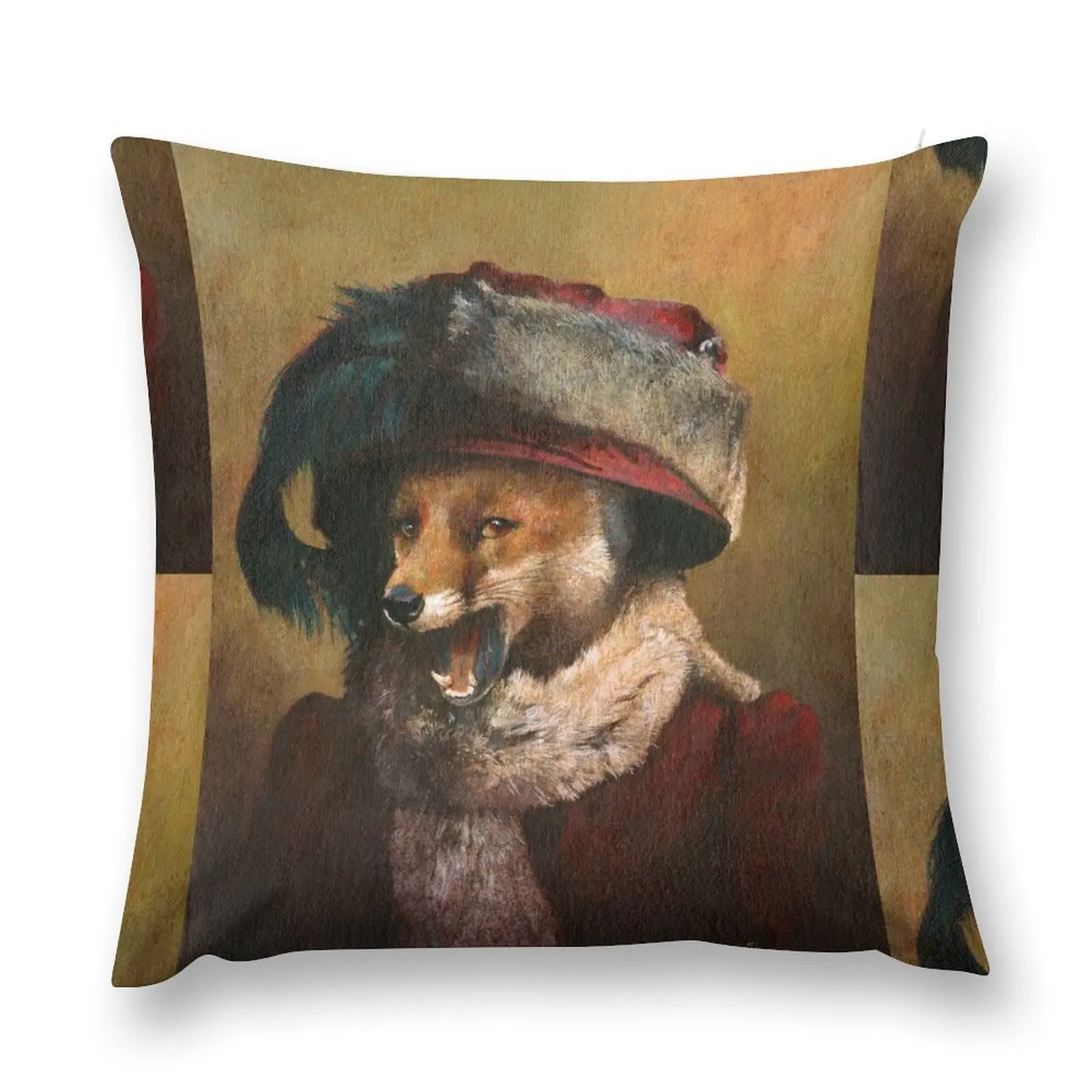 Edwardian Vixen Throw Pillow Decorative Cushion luxury throw pillow covers pillow