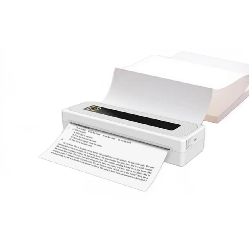 A4 Portable Inkless Printer Portable Mini,new Mini Thermal Barcode Printer Wifi,a4 Sticker Printer Machine