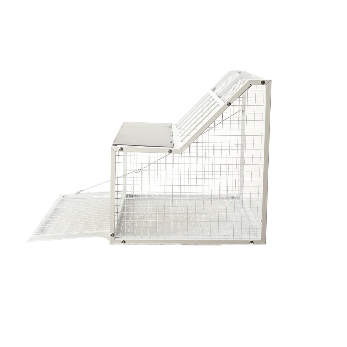 Metall-Taubeneingangskäfige 60/70 cm Sprungkäfig Taubenzubehör Nur Käfige und kein Ausgang Automatisches Taubensammelwerkzeug – Detail 11