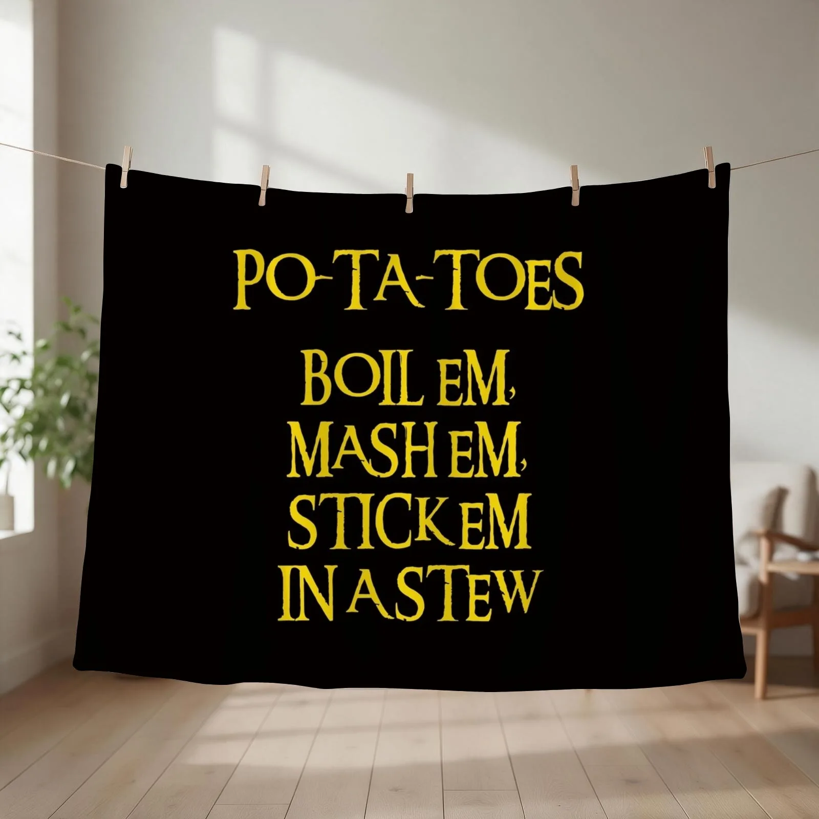 The many uses of a potato Throw Blanket Decorative Sofas decorative Blankets Sofas Of Decoration valentine gift ideas Blankets