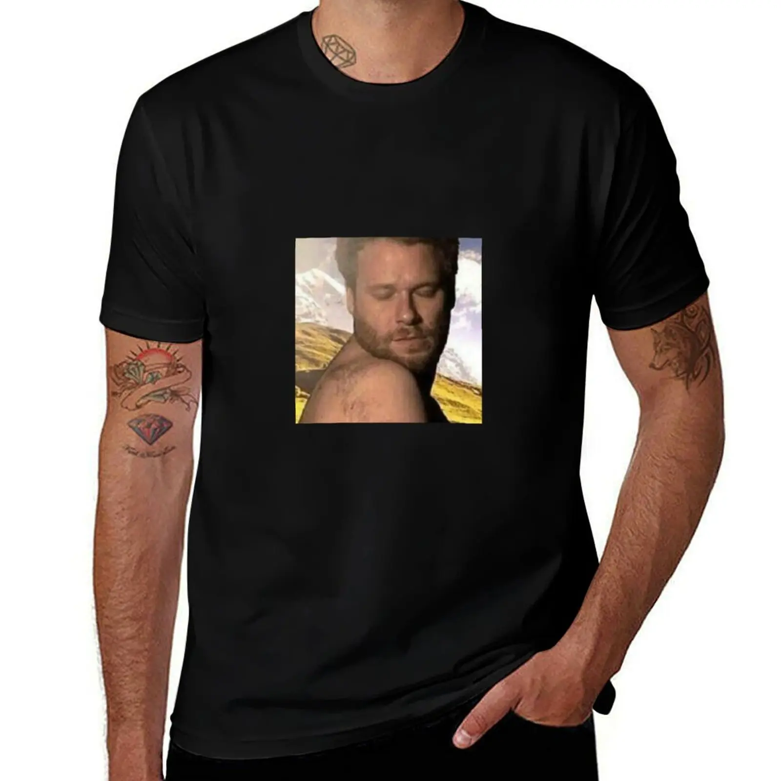 Seth Rogan Bound T-Shirt Utility Work Short Sleeve Top