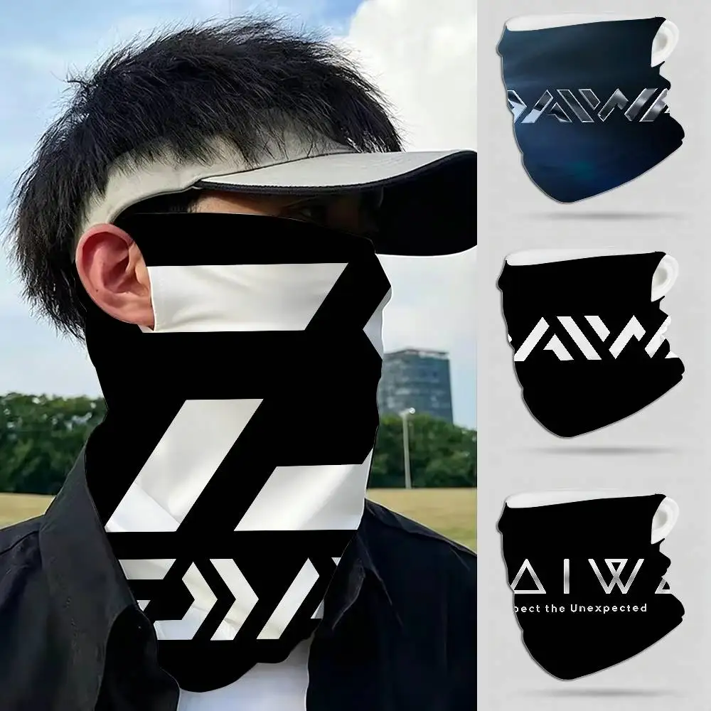 Fashion D-Daiwa Fishing Unisex Breathable Tube Scarf UV Protection Neck Gaiter for Hiking Cycling Skiing Daily