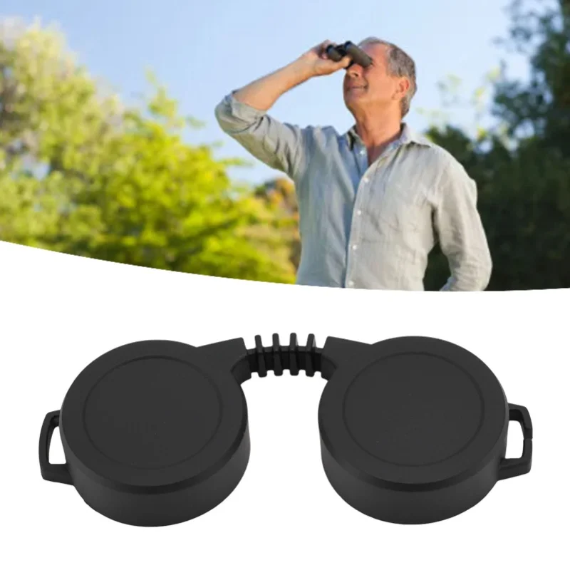 44mm Binoculares Eyepiece Cover Rubber 43-44.8mm Binocular Eyecup Cover Eye Guard Cap For 8x30 10x30 8x32 10x32 8x42 10x42 8x50 - view 2