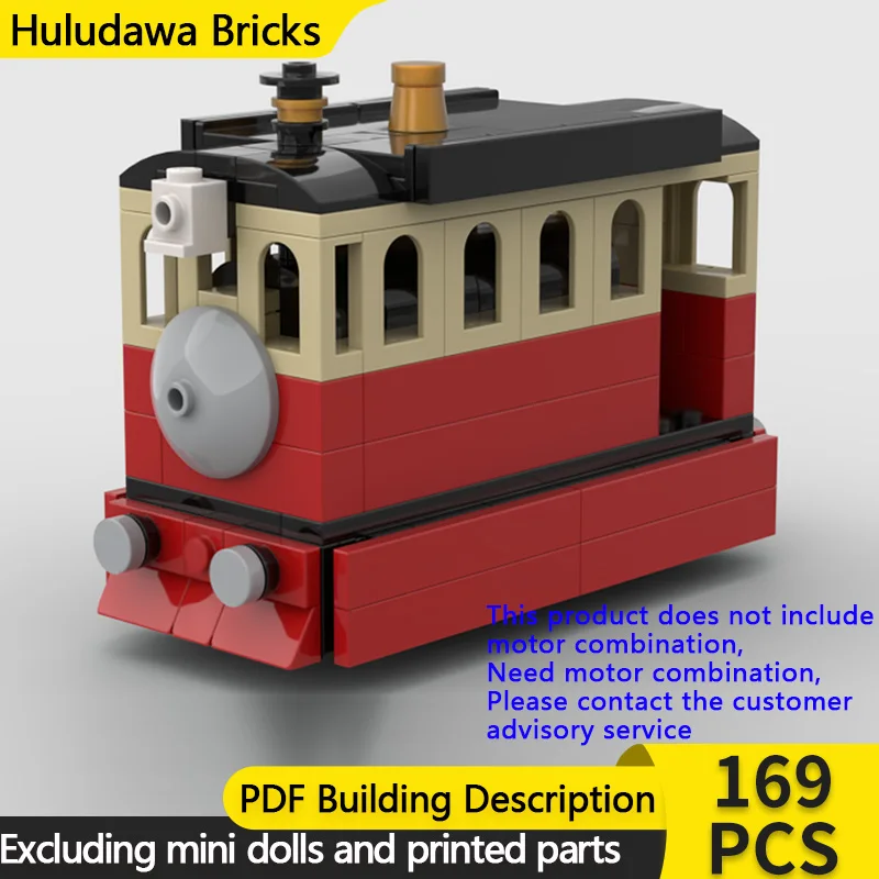 

Конструктор «Городской трамвай» (модель MOC), модульная технология, детские праздничные подарки, игрушки для сборки