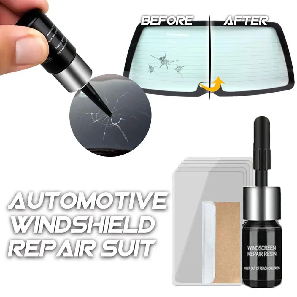 Professional Car Windshield Glass Repair Kit Auto Windscreen Crack & Chip Fix Tool DIY Window Maintenance Supplies