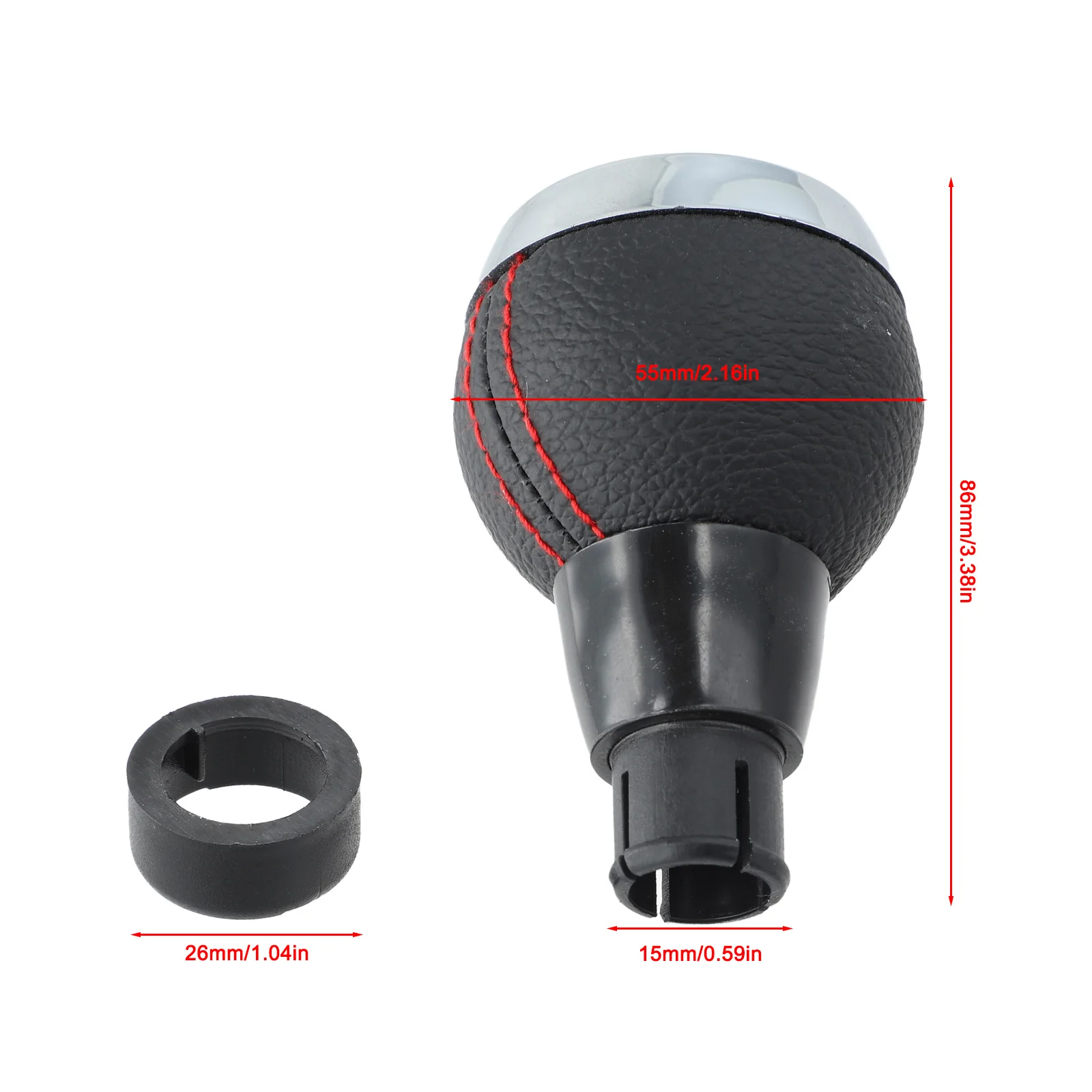For Mini Cooper 6 Speed Manual Gear Shift Knob for R55 R56 R57 R58 R59 Series Designed for Manual Transmission Cars