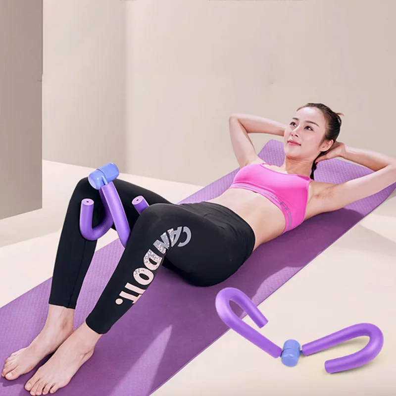 تونر الفخذ ومعدات تمارين الفخذ الداخلي - مدرب اللياقة البدنية المنزلي لتخسيس الساق والقوة