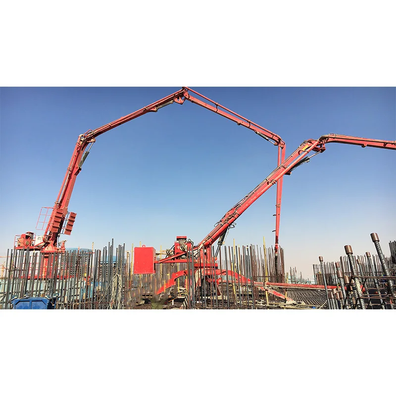 Pluma de Colocación de Concreto Manual Giratoria, Distribuidor de Concreto para la Construcción de Losas de Piso, Equipo de Construcción