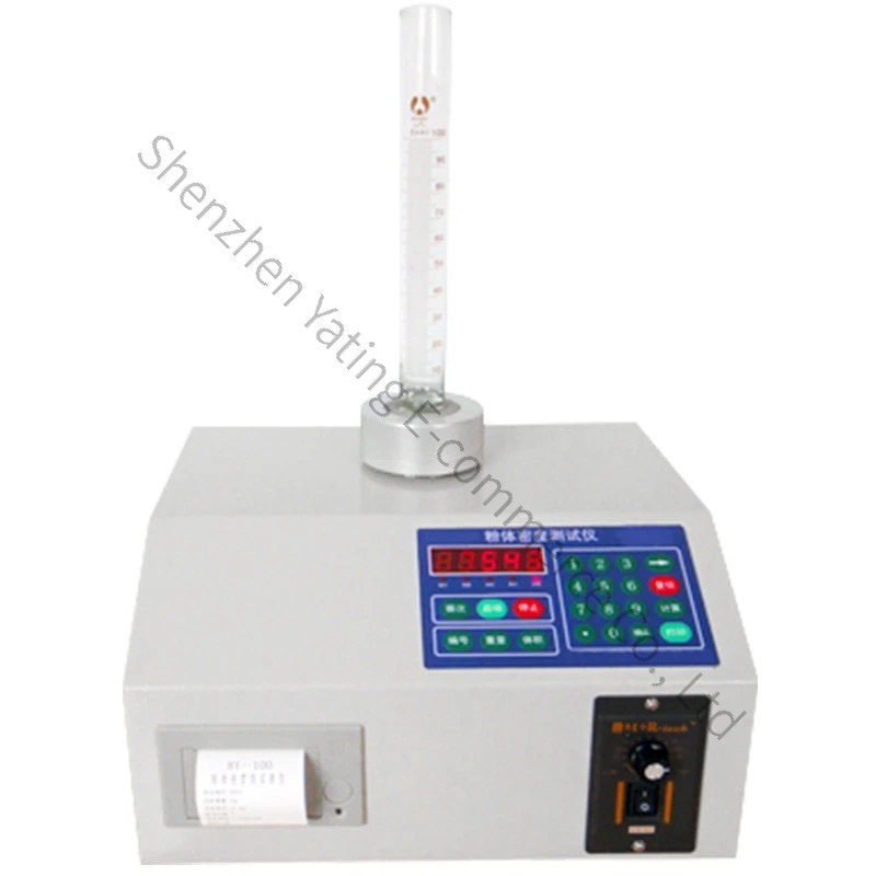 HY-100B Metal powder tap densitometer volumemeter Non-metallic powder particle vibration testing machine Specific gravity test