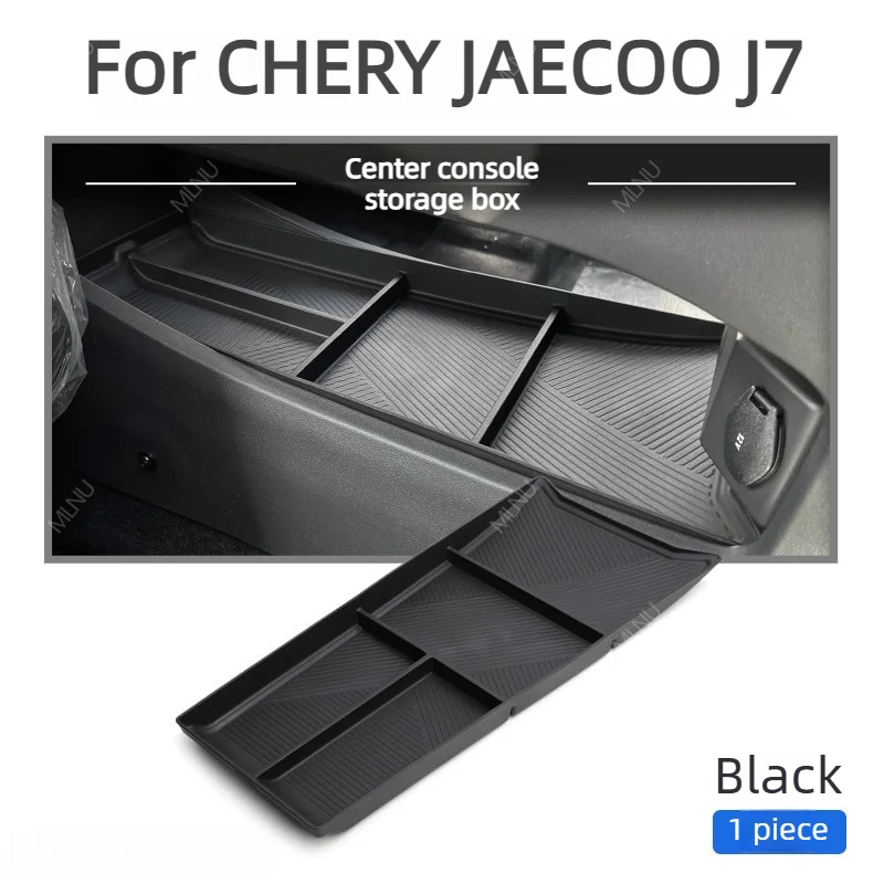 Under-Console Storage Box For CHERY JAECOO J7 2026 2025 2024 Accessories Tier-Storage Scratch-Shield Light-Body Fade-Free