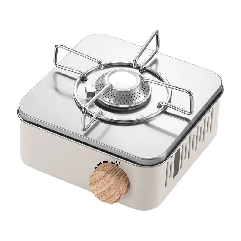 Mini Card Stove, Portable Outdoor Camping and Picnic Equipment, Picnic Cookware, Stoves, Small Square Stoves, Card Stoves