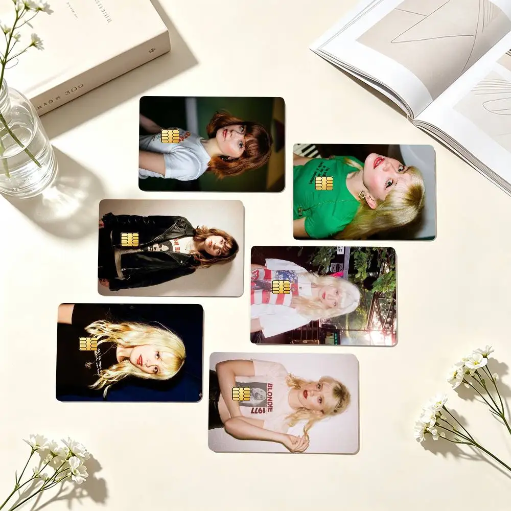 M-Maisie Peters Pop Singer  Credit Card HD Stickers Game Card Decal Small Chip Waterproof Sticker Gift