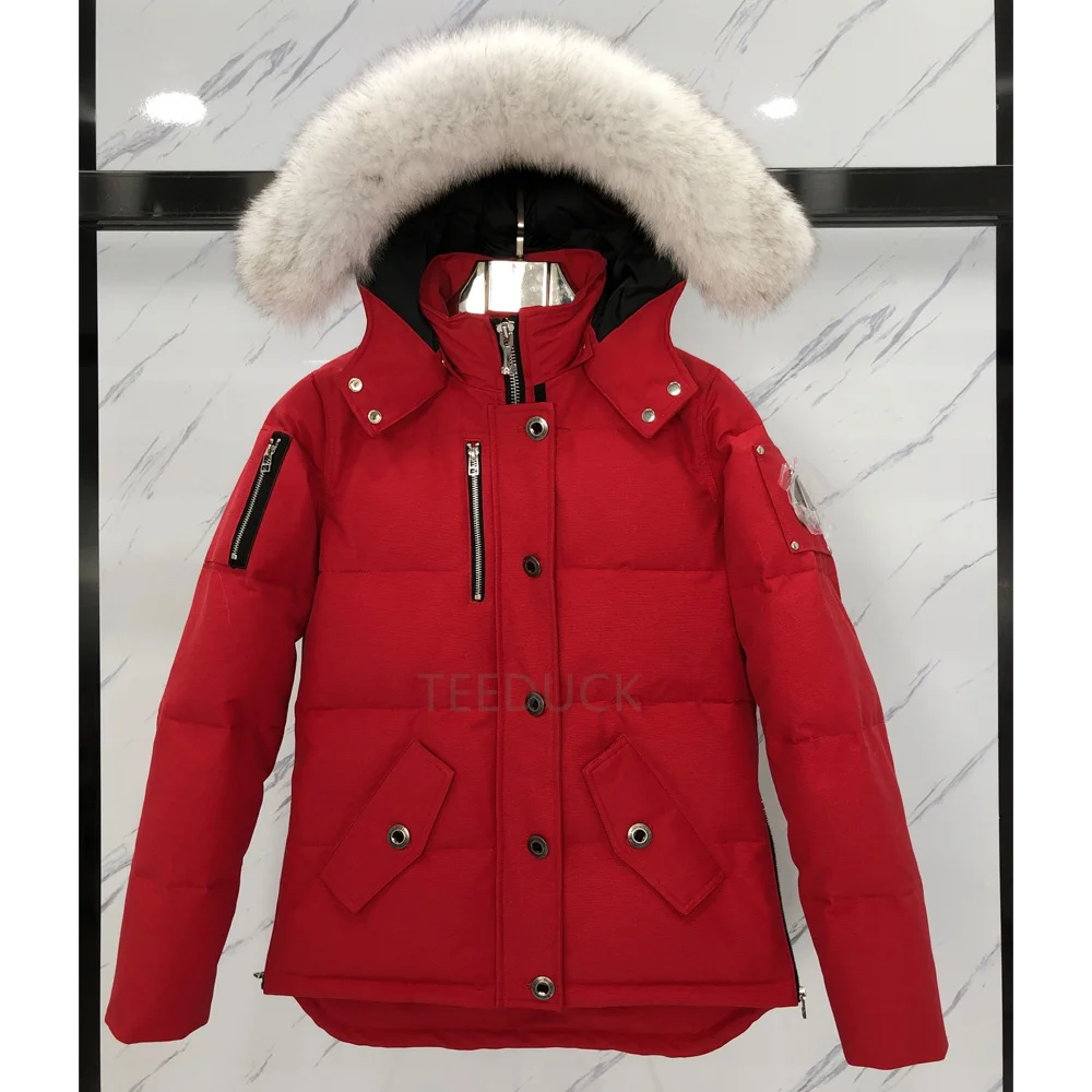 New 2024 Canadian Top Brand Down Jacket Golde Women Coat Parka Expedition White Down Waterproof Lady Coat Jackets 90% Goose