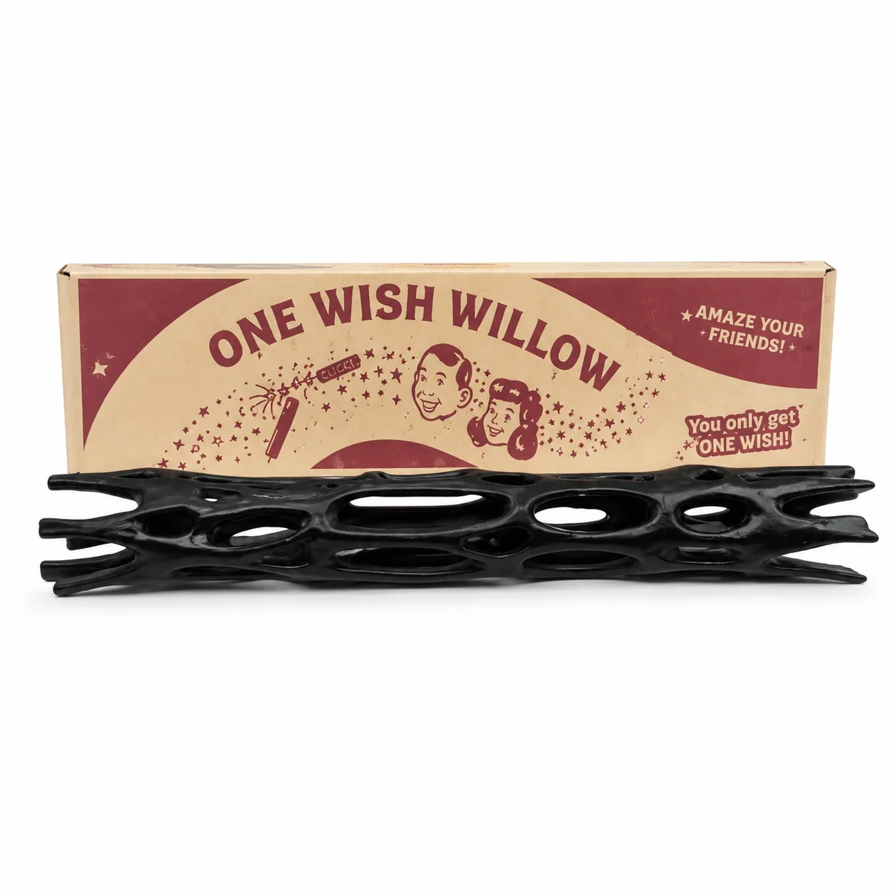 Obsession-style Black Willow Wish Stick 3D Printed Ornament Prop 2-pack