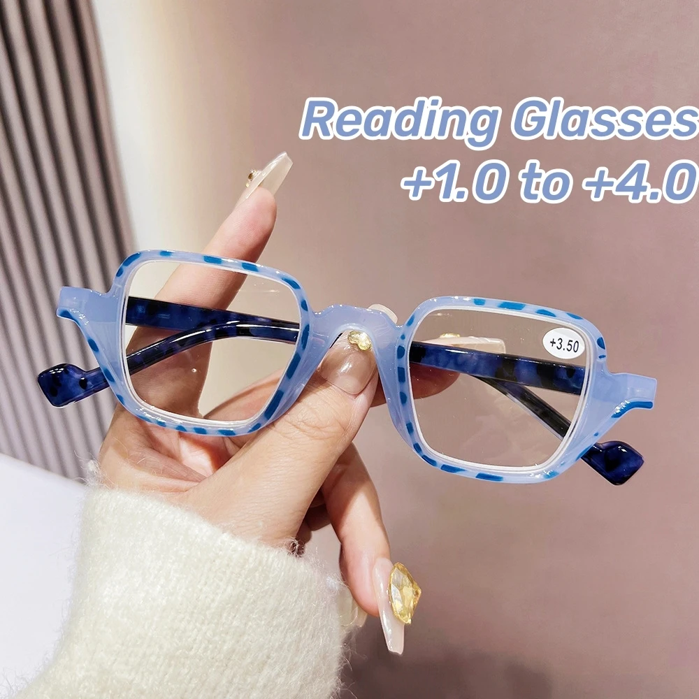 

New Presbyopia Glasses Anti Blue Light Concave Shaped Reading Glasses personalized and Fashionable Elderly Presbyopia Glasses