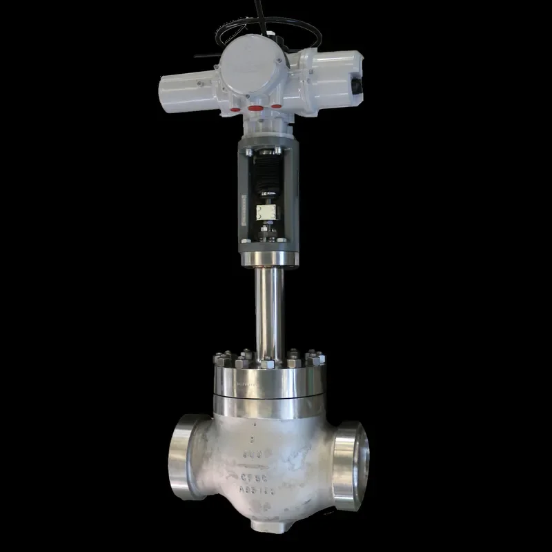 Stainless Steel Flanged for Media Electric Steam Bellow Seal Control Valve Different Types of Bellow Seal Control Valve