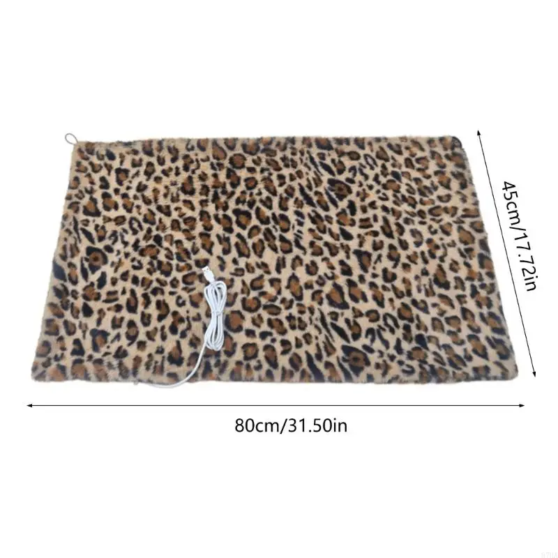 Heated Shoulder Wrap 45 x 80 5V USB Warming Shawl with Soft Polyester Fabric for Desk Breaks and Indoor Use 87HA