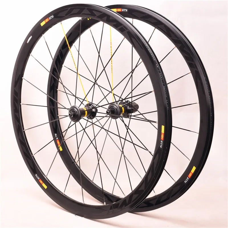 High Quality Ultra-Light Carbon Tube 700c 40mm, Aluminum Alloy Bicycle Wheels Compatible with Bicycle Gears Shimano