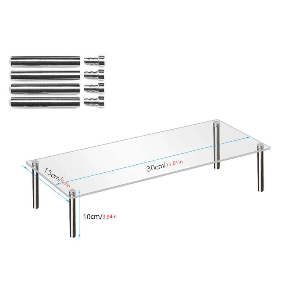 

Cake Display Shelf Size As Show Acrylic Cake Stand Rounded And Smooth Corners Stable Base Thick And Resistant To Wear