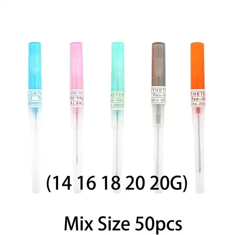 Veterinary Pen Type IV Cannula Intravenous Catheter 20G 22G 24G 26G 50pcs