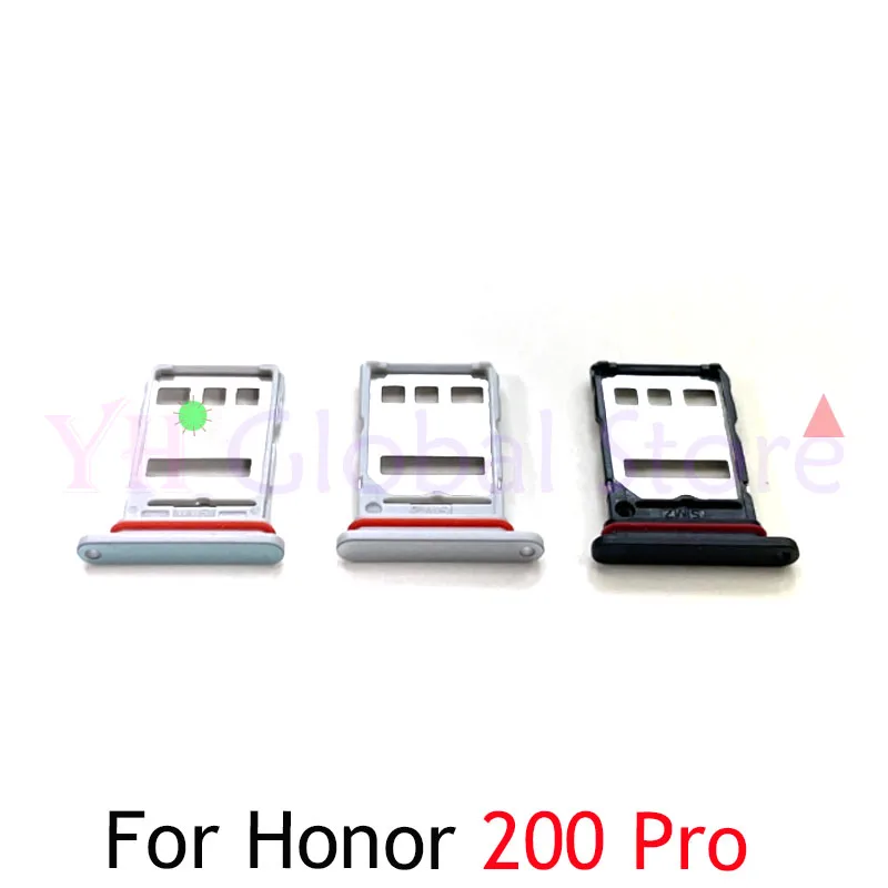 For Huawei Honor 200 Pro Sim Card Slot Tray Holder Sim Card Repair Parts