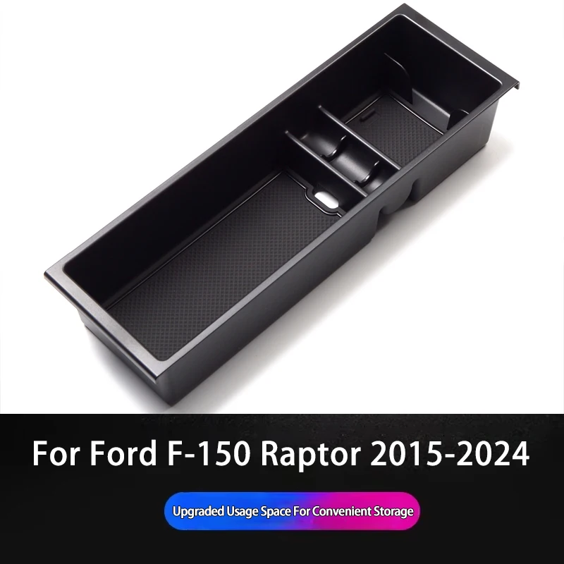 

Armrest Box Storage Box Modification Stowing Tidying Box For Ford F-150 Raptor 2015-2024 2016 2017 2018 Car Internal Accessories