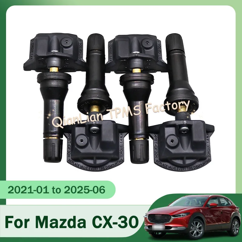 

4pcs BDGF-37140 TPMS Tire Pressure Monitor System For Mazda CX-30 CX-50 CX-9 MX-5 3 6 315MHz BDGF37140 Tire Sensor