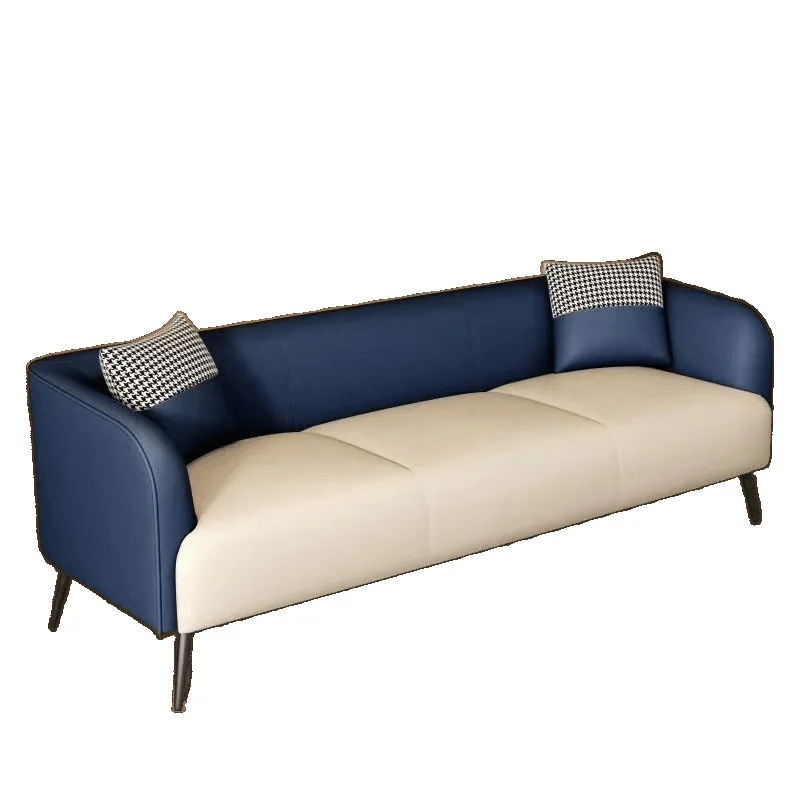 

Cat scratching sofa small apartment simple modern rental apartment bedroom clothing store simple net sofa