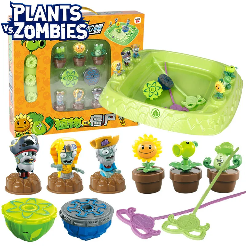 

Plants vs. Zombies 2 toys Catapult hitting the battle top kids toys Pirate Captain Sun God Battle Disk Beyblade T18004