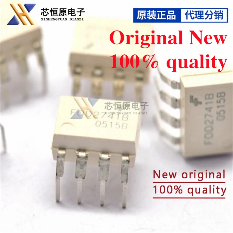 1-10piece FOD2741B DIP-8 Optoelectronics Transistor Output Photocoupler IC Chip with for module arduino Free Shipping FOD2741B