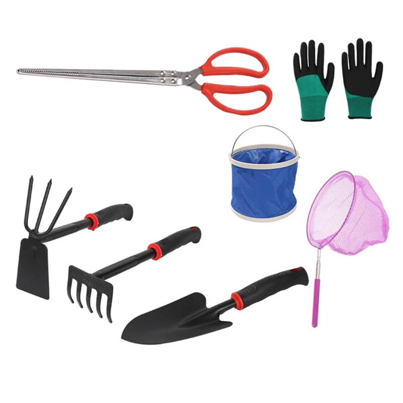 

Beach Sand Sieve, Shell Shovel Rock Shovel with Shell Collecting Bag - Beach Shovel and Sieve Tools,Sea-Hunting Tools