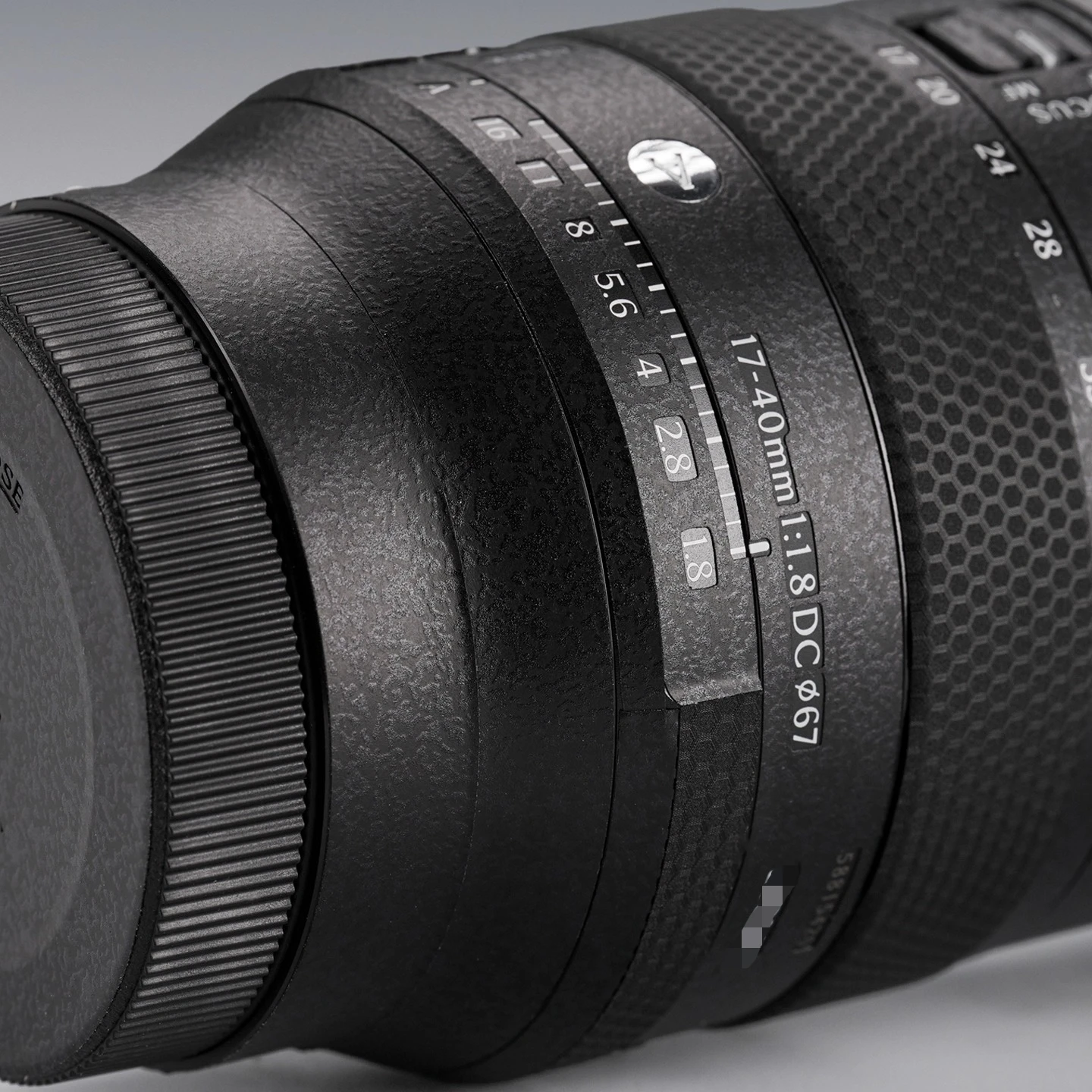 For SIGMA 17-40mm F1.8 DC for Sony E Mount Lens Sticker Protective Skin Decal Vinyl Wrap Film Anti-Scratch Protector Coat