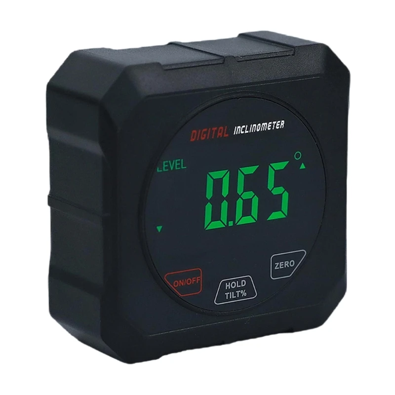 360 Degree Digital Angled Finders Level Box Protractors Bevels Rulers Gauges Inclinometer with Baseds Backlight