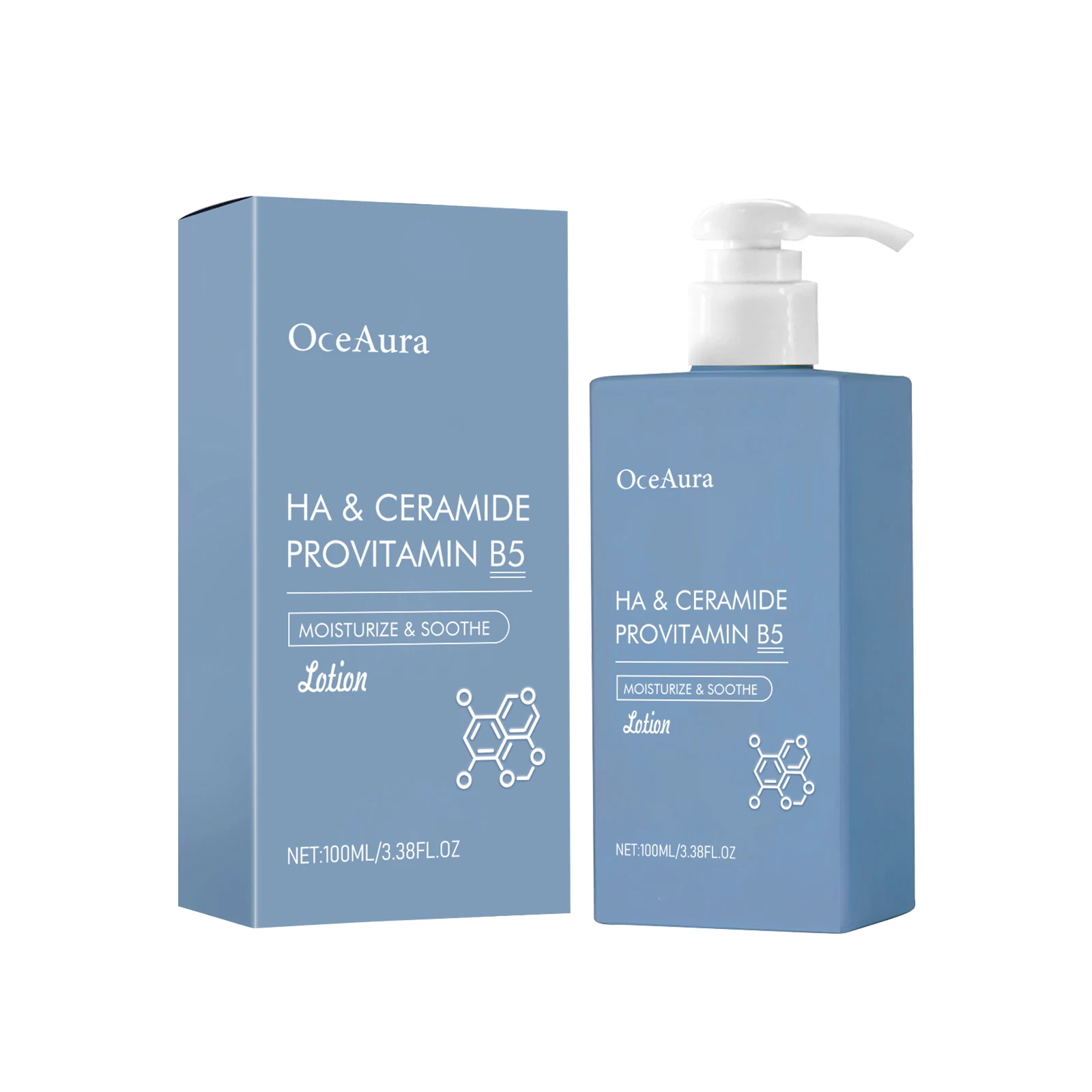 

Ceramide Moisturizer with Provitamin B5 – Hydrating Face & Body Lotion, 100ml | Skin Barrier Repair Cream for Dry