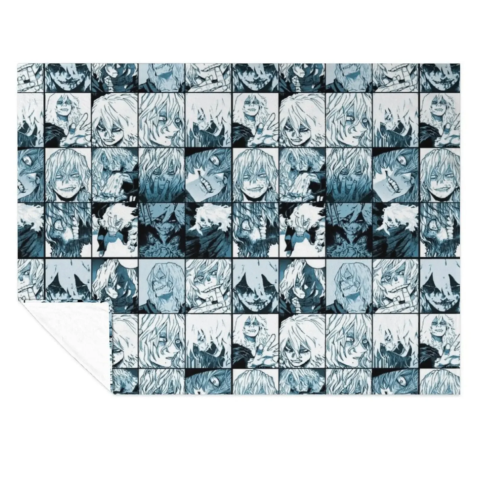 

Shiga raki MHA collage 2 Throw Blanket Hair Sofas Baby Thermals For Travel Blankets