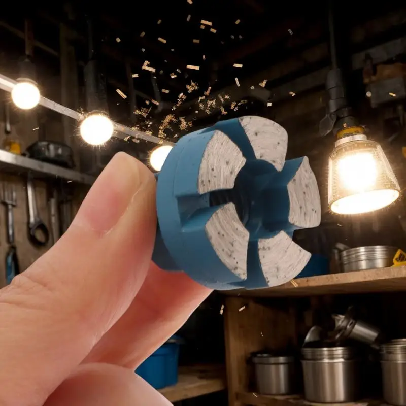 

Bowl-Shaped Diamond Grinding Wheel, 25MM 1-Inch Size, Designed for Angle Grinders, Perfect for Stone and Concrete