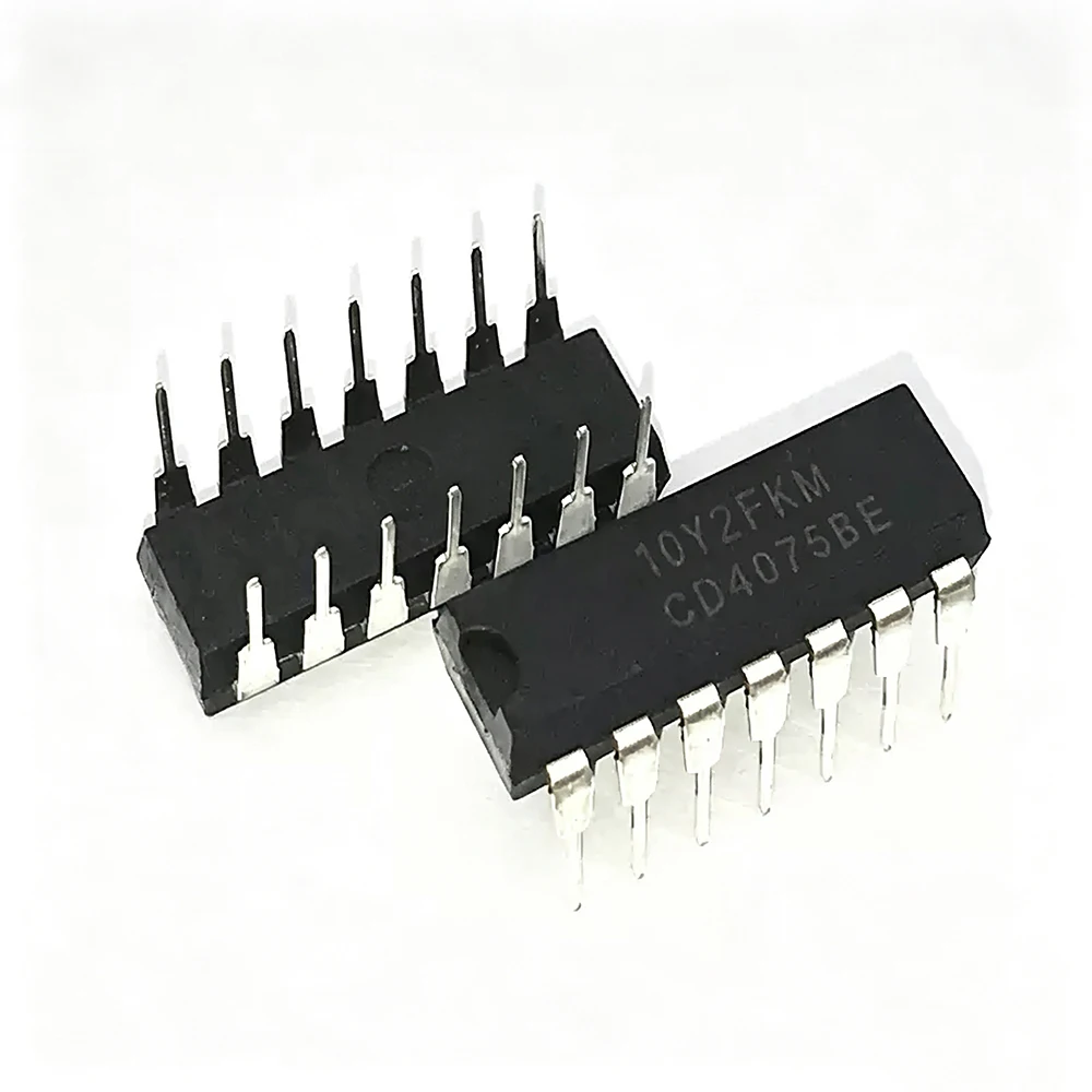 5pcs/lot CD4075BE HEF4075B CD4075 HCF4075B DIP-14 In Stock