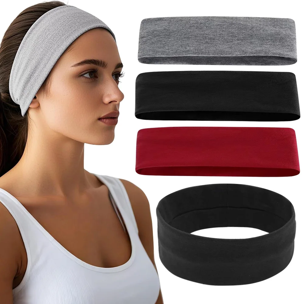 

6/8 шт. спортивных повязок для лица и волос, мягкие эластичные повязки для спа-процедур, йоги, фитнеса, макияжа, аксессуары для волос для женщин и мужчин