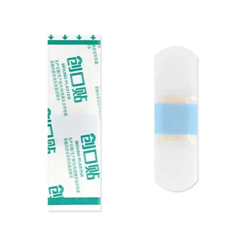 120 Pieces of Waterproof Band Aid, Transparent, Invisible, Hemostatic, Breathable, Anti-wear Bandaid First Aid Kit