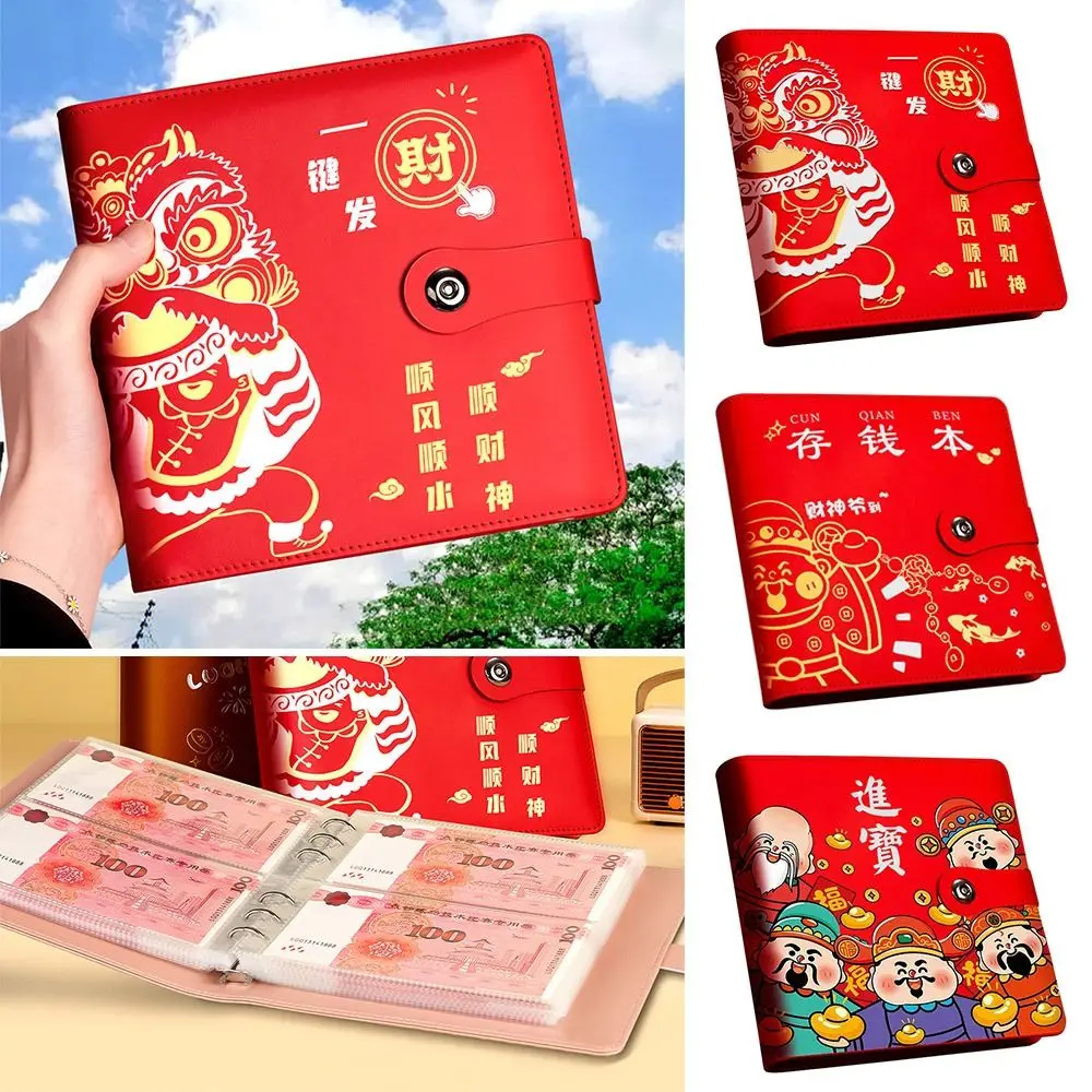 Get Rich Overnight 100 Envelopes Money Saving Challenge PU Save Money Savings Binder Waterproof Reusable