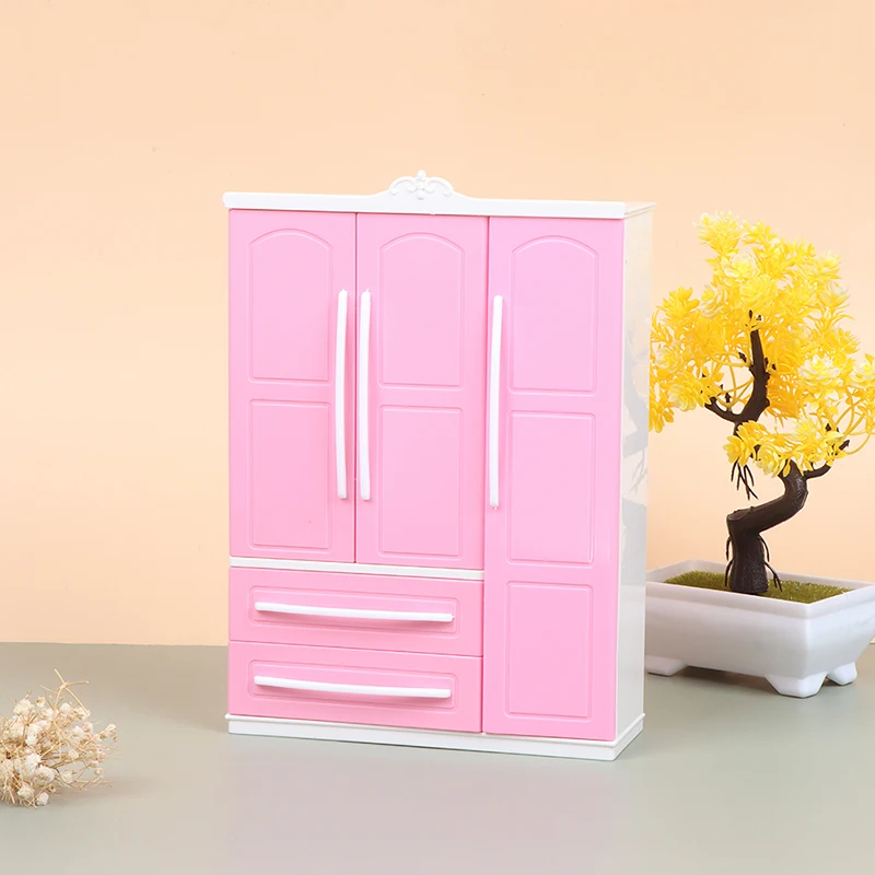 Lovely Plastic Closet Wardrobe with Mirror Bedroom Furniture Accessories