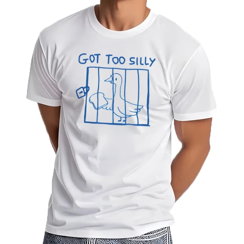 Tenez trop idiot humour graphique nouveauté drôle t-shirt rue Style décontracté t-shirt pour hommet femmes