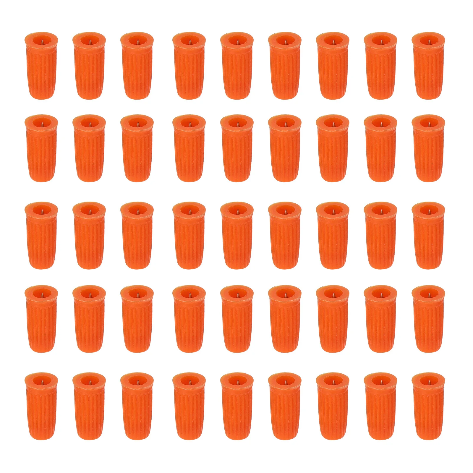 100 peças tampa de substituição de cola para cílios garrafa de cola bico de boca com pino de piercing para distribuição suave ideal para salão de beleza e