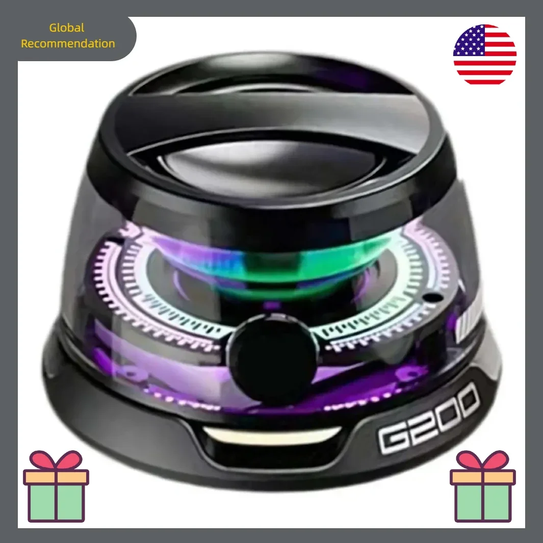 TWS Stereo + Magnetic Portability! Mini Bluetooth Speaker, 7H Long Playtime, Premium Sound for Outdoor/Indoor